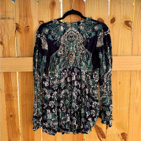 FREE PEOPLE Lady Luck Tunic Blouse - Picture 2 of 16